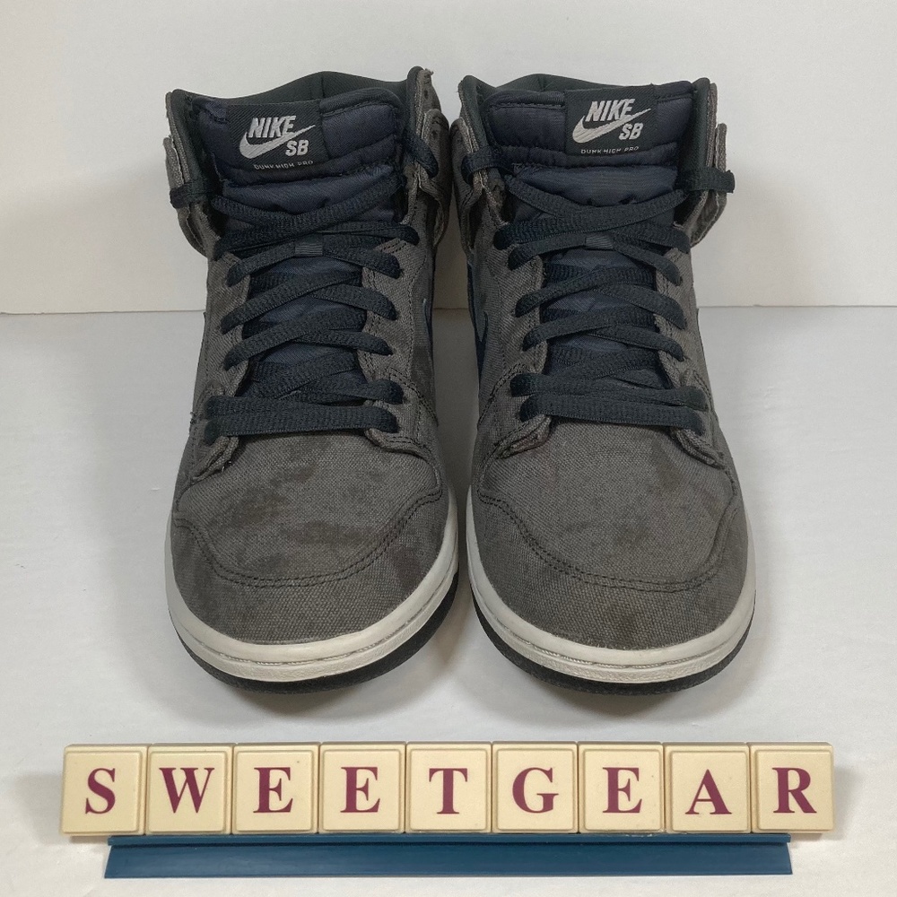 Nike Dunk SB High 'Stained Canvas' - Picture 5 of 14